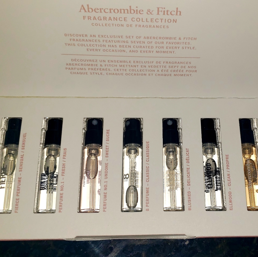 Abercrombie And Fitch fragrance samples for women